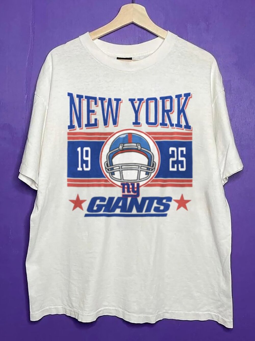 Vintage New York Giants Football Unisex T Shirt, 90s NFL New York Giants Shirt